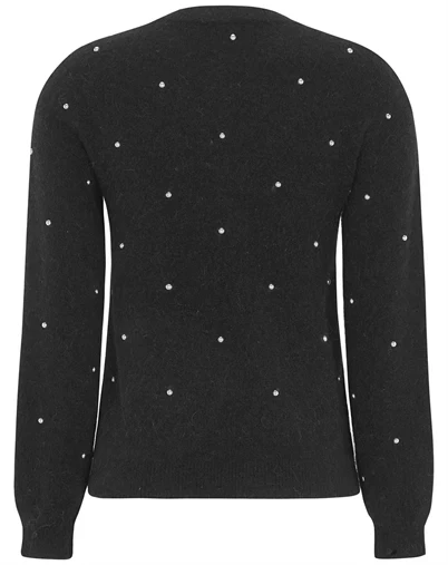 Soft Rebels - SRAllison Stud Knit - Black